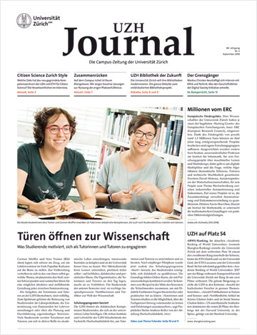 UZH Journal 3/18 (Cover)
