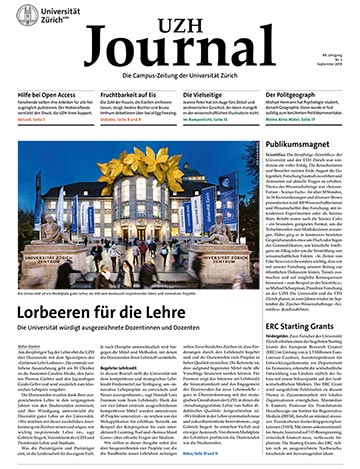 UZH Journal 3/19 (Cover)