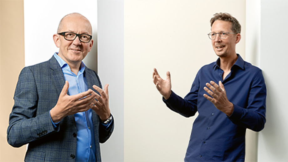 Flurin Condrau und Michael Hermann im Gespräch