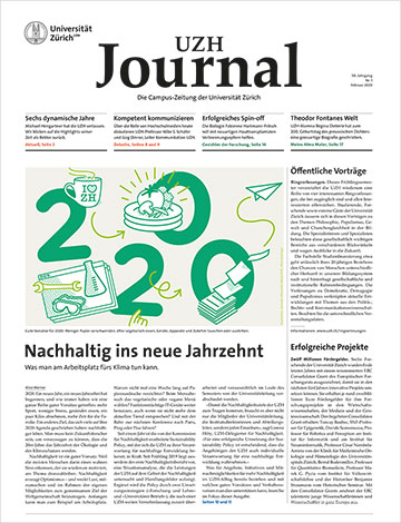 UZH Journal 1/20 (Cover)