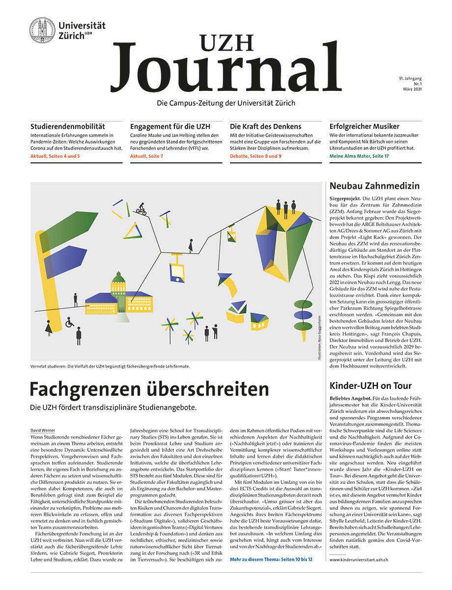 UZH Journal 2/20 (Cover)